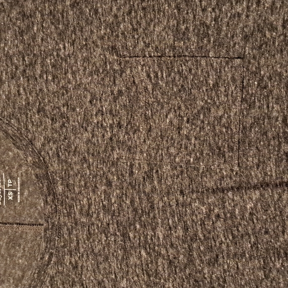 Old Navy Boyfriend long sleeve grey top xs size - Picture 2 of 5